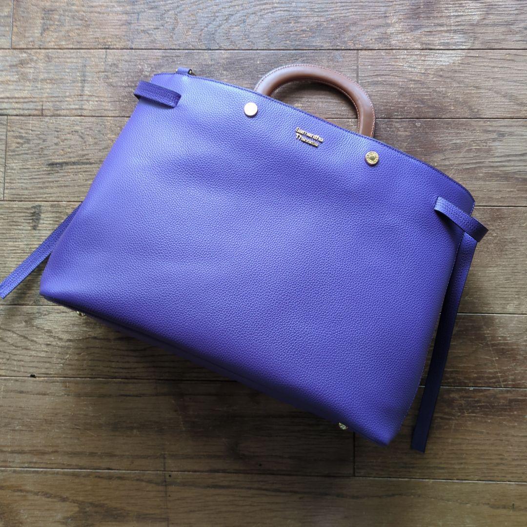 冬にこっくり色の本革・新品サマンサタバサバック b2307te1.jpg