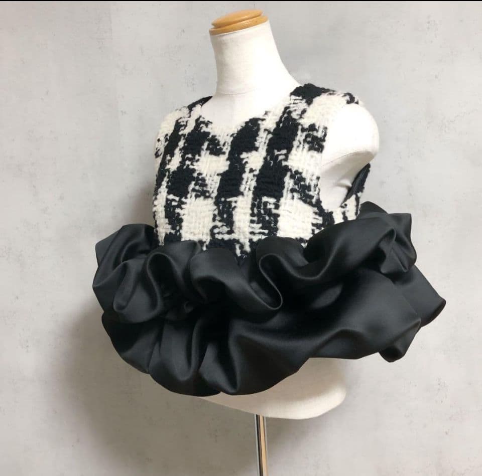 sheller gingham tweed bloom tops - メルカリ