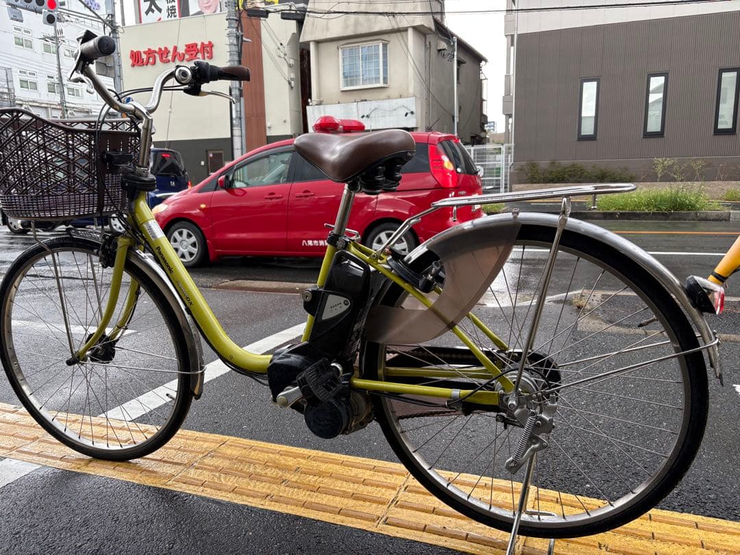中古Panasonic電動アシスト自転車 13.2Ah4点灯 大阪 092番 - メルカリ