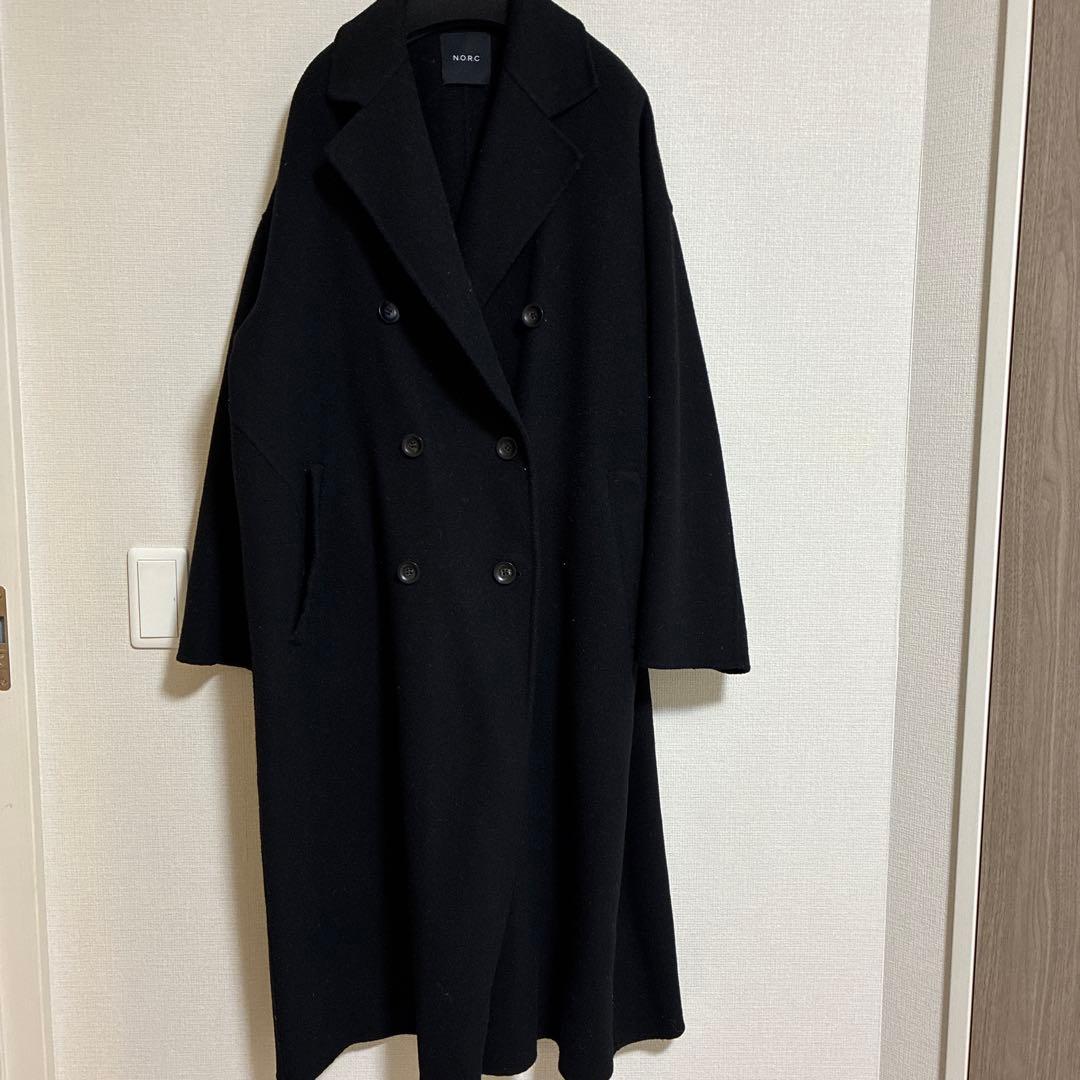 Ｎ．Ｏ．Ｒ．Ｃ ブラック　ロングコート サイズ3 ロングトレンチコート N.O.R.C｜クロスプラス公式通販サイト