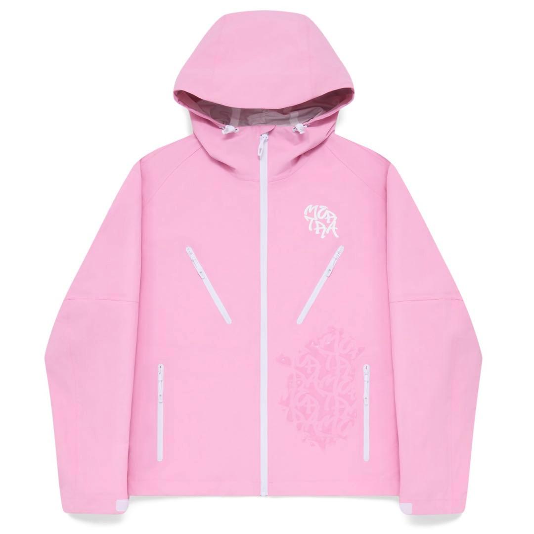 mertra monogram shell jacket (pink) - メルカリ