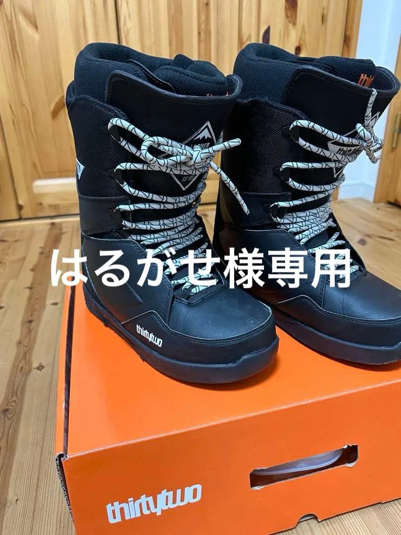 ThirtyTwo Lashed スノーボードブーツ 28センチ Men's Lashed x Corduroy Boots Black/Print | thirtytwo US