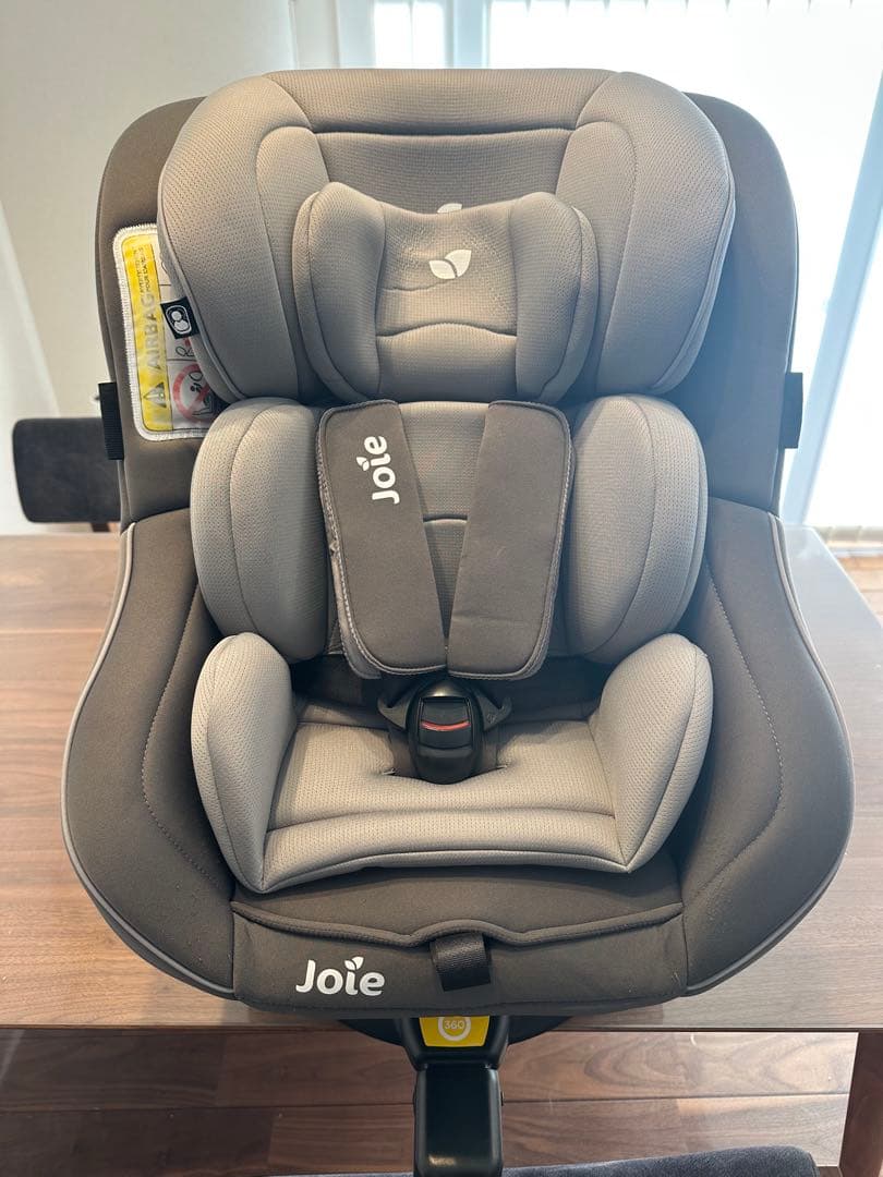 joie　チャイルドシート アーク360度回転式 ISOFIX グレー 新生児 Joie チャイルドシート アイ・アーク360 キャノピー付（グレー