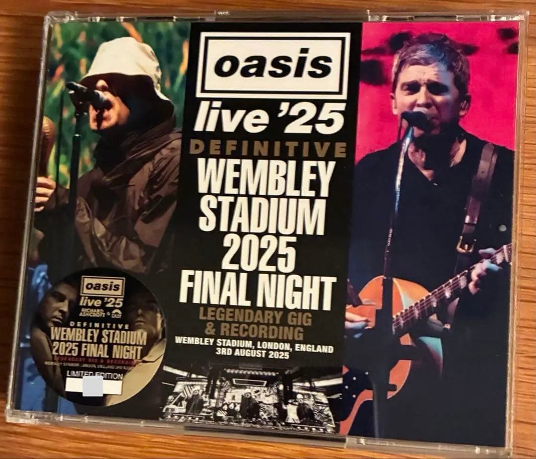 オアシスOasis live '25 Wembley Stadium (8/3) - メルカリ