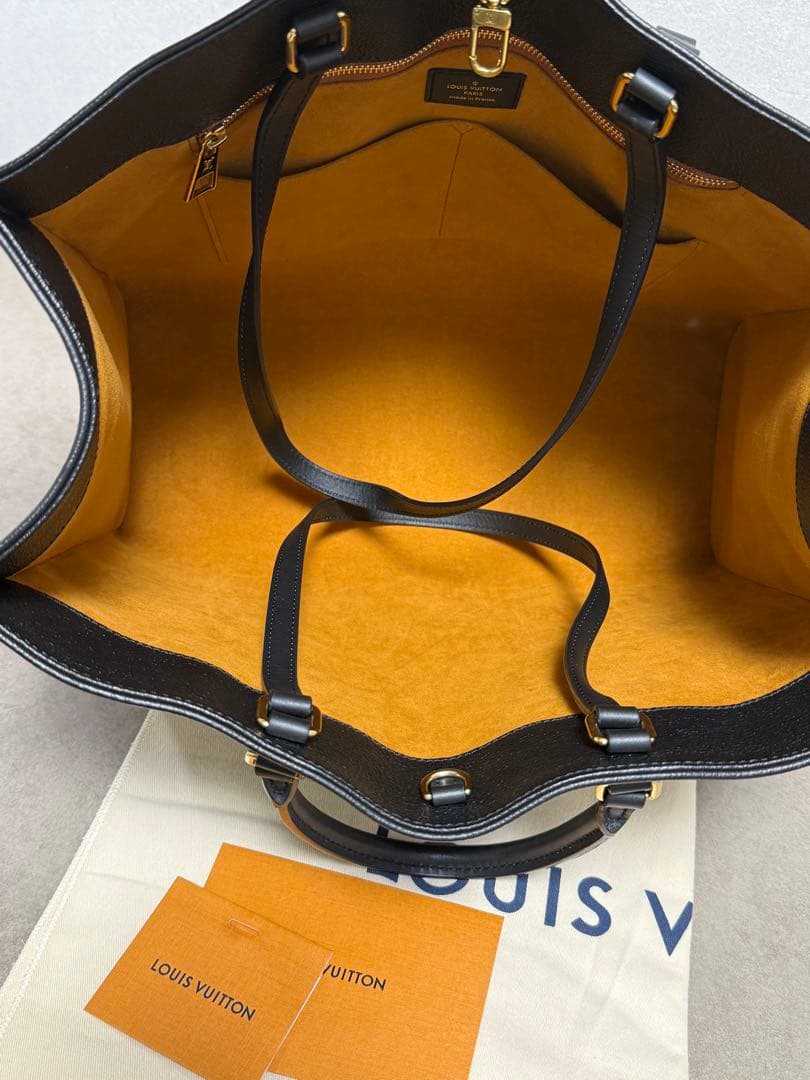 極美✨ルイヴィトンオンザゴーGM M44925 アンプラント ノワールRFID