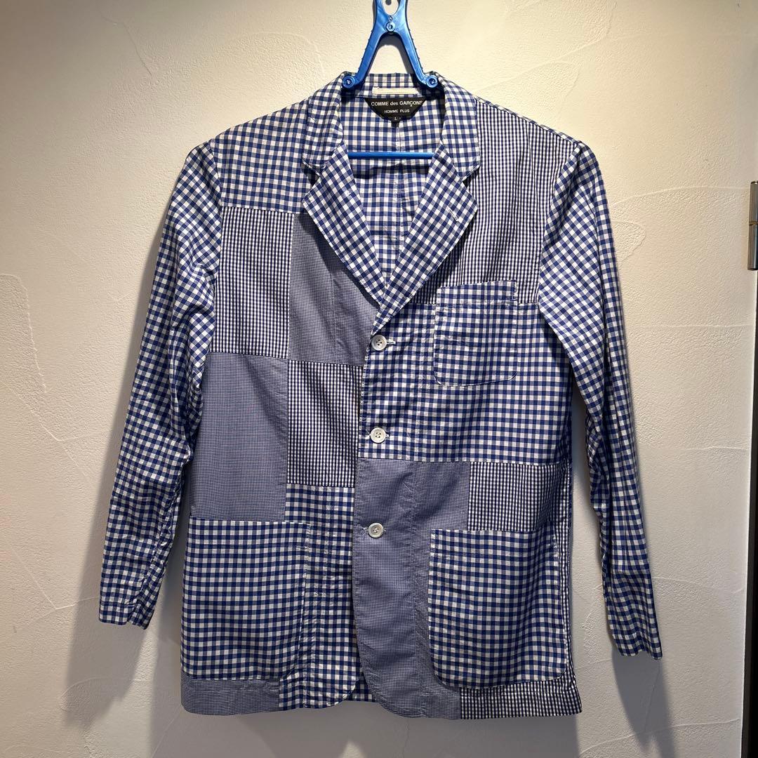 コムデギャルソンオムプリュス ・パッチワークジャケット - メルカリ