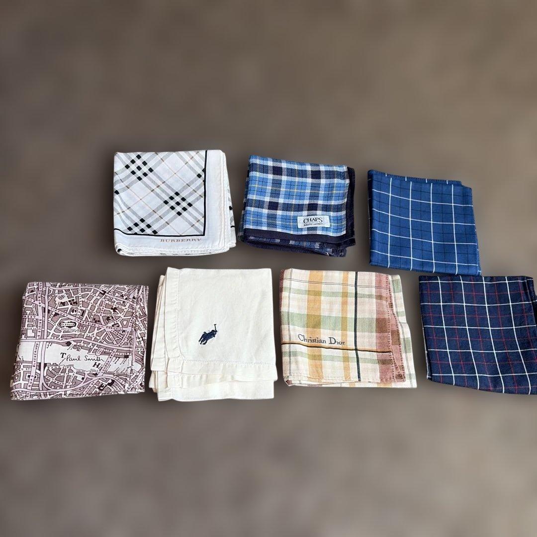 ブランド ハンカチセット7枚 - メルカリ