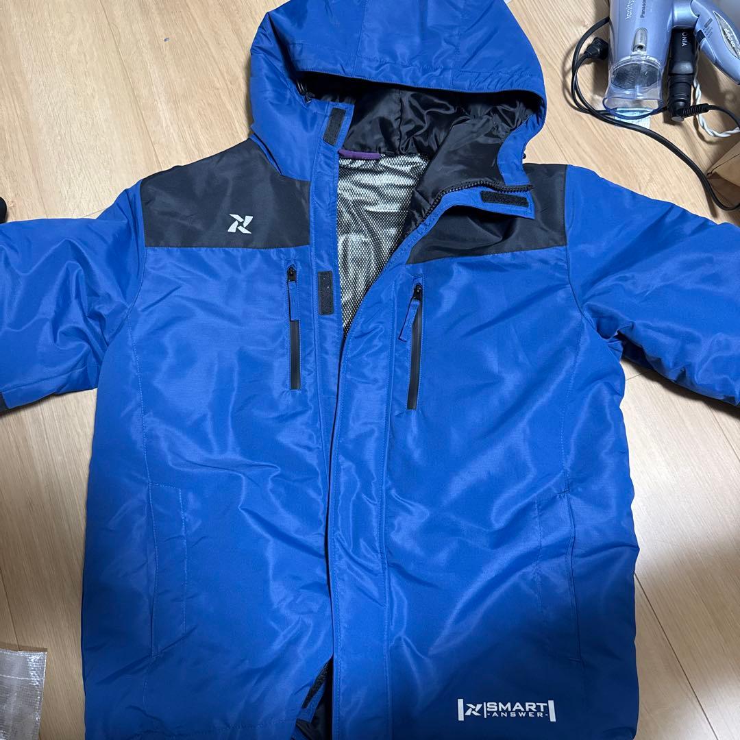 XIMTEX 青 スキーウェア フード付き - メルカリ