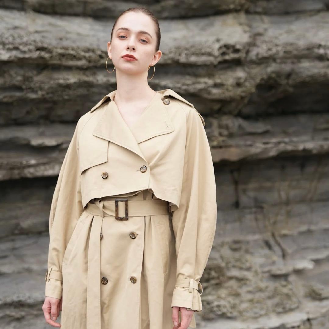 新品・タグ付き】Acka. 3way classic trench coat - メルカリ