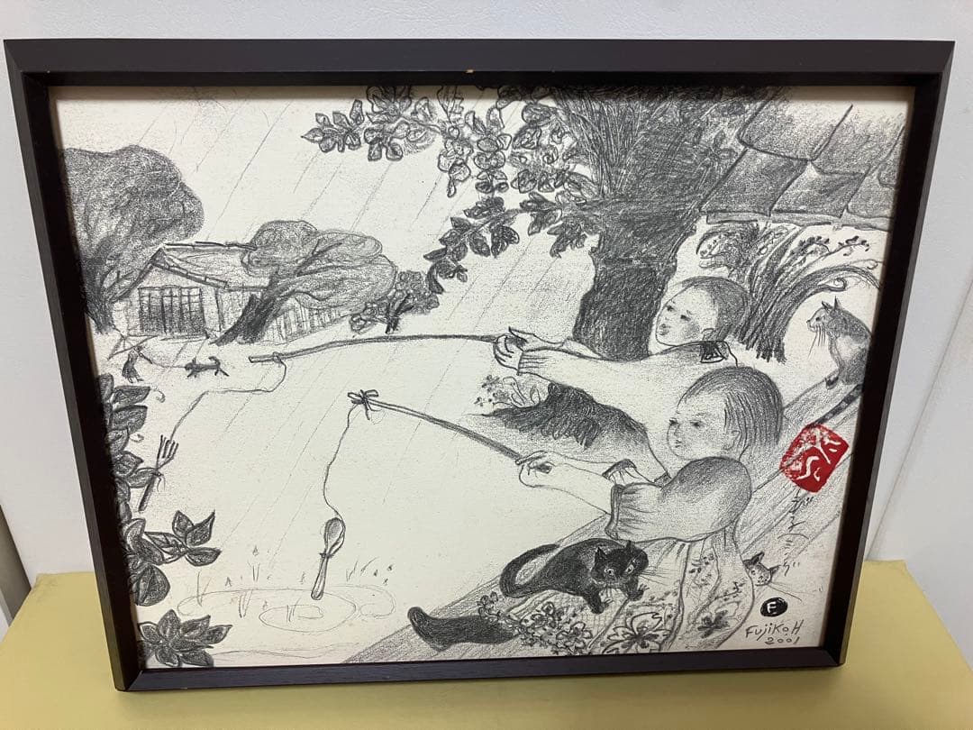 フジ子・ヘミング 『雨の日』 海外 アート - メルカリ