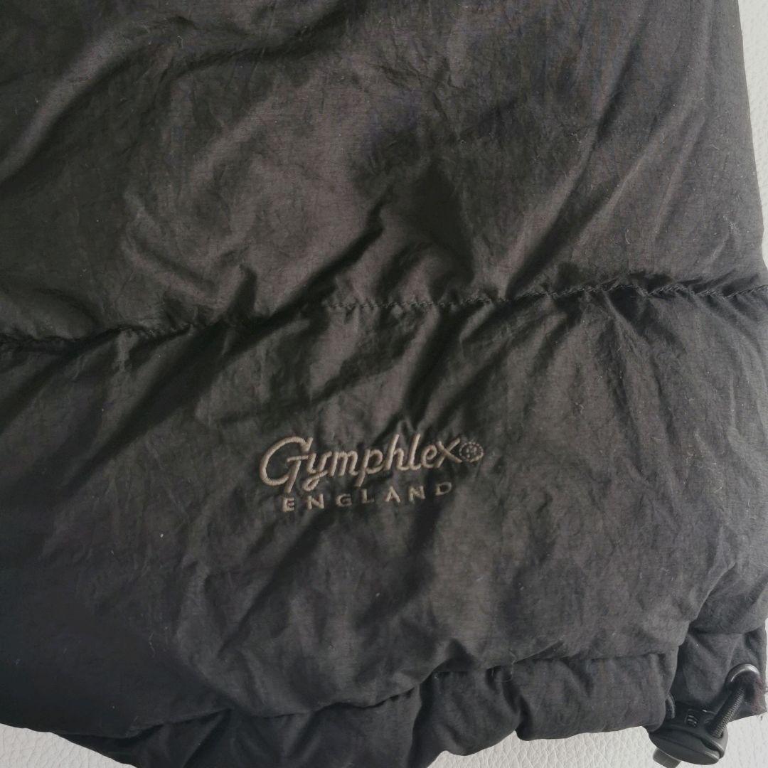 美品✨】ジムフレックス ダウンジャケット ホワイトグース ロゴ刺繍 М