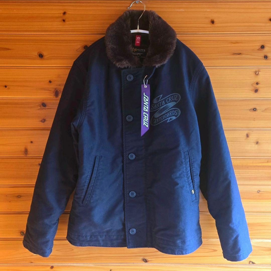 アルファ×サンタクルーズ N-1デッキジャケット ミリタリー ボア