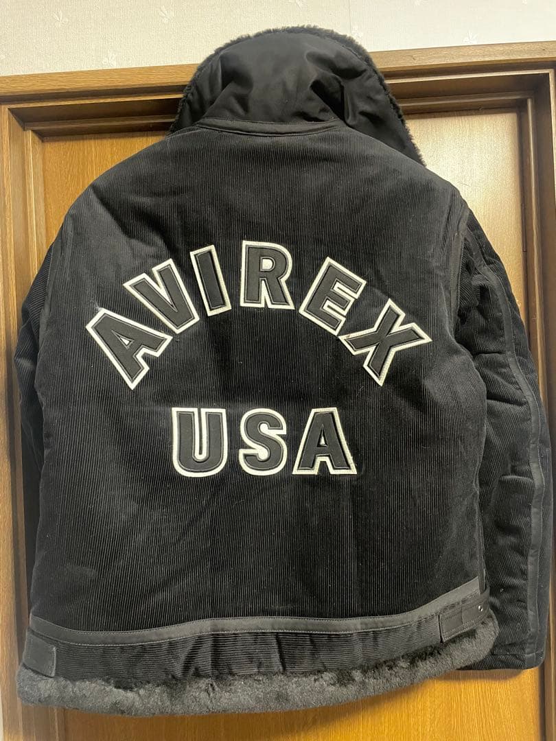 AVIREX ブラック フライトジャケット アヴィレックス AVIREX CWU 45－P COMMERCIAL / CWU 45－P