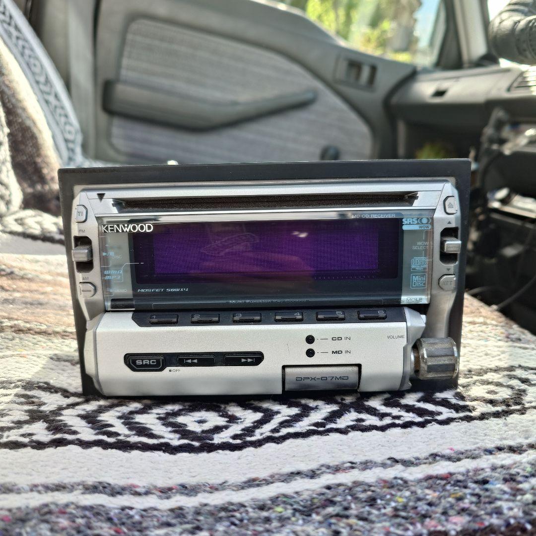 KENWOOD DPX-07MD 2din スペアナ グライコ 当時物 - メルカリ