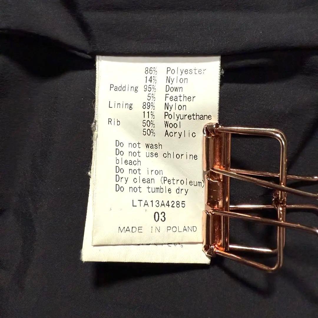 タトラス ダウンコート ガヤ ショートスリーブ リブスリーブ Aライン