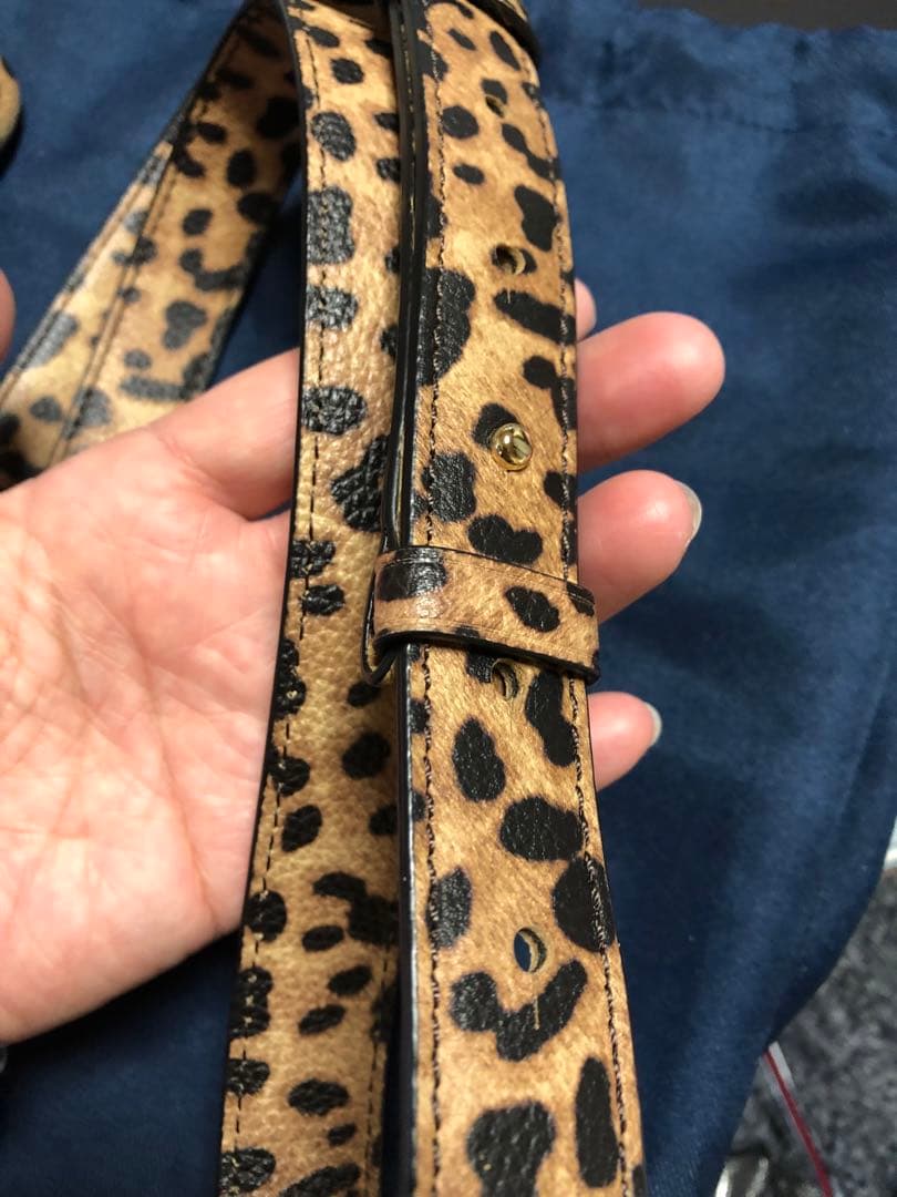 COLE HAAN レオパード柄 トートバッグ - メルカリ