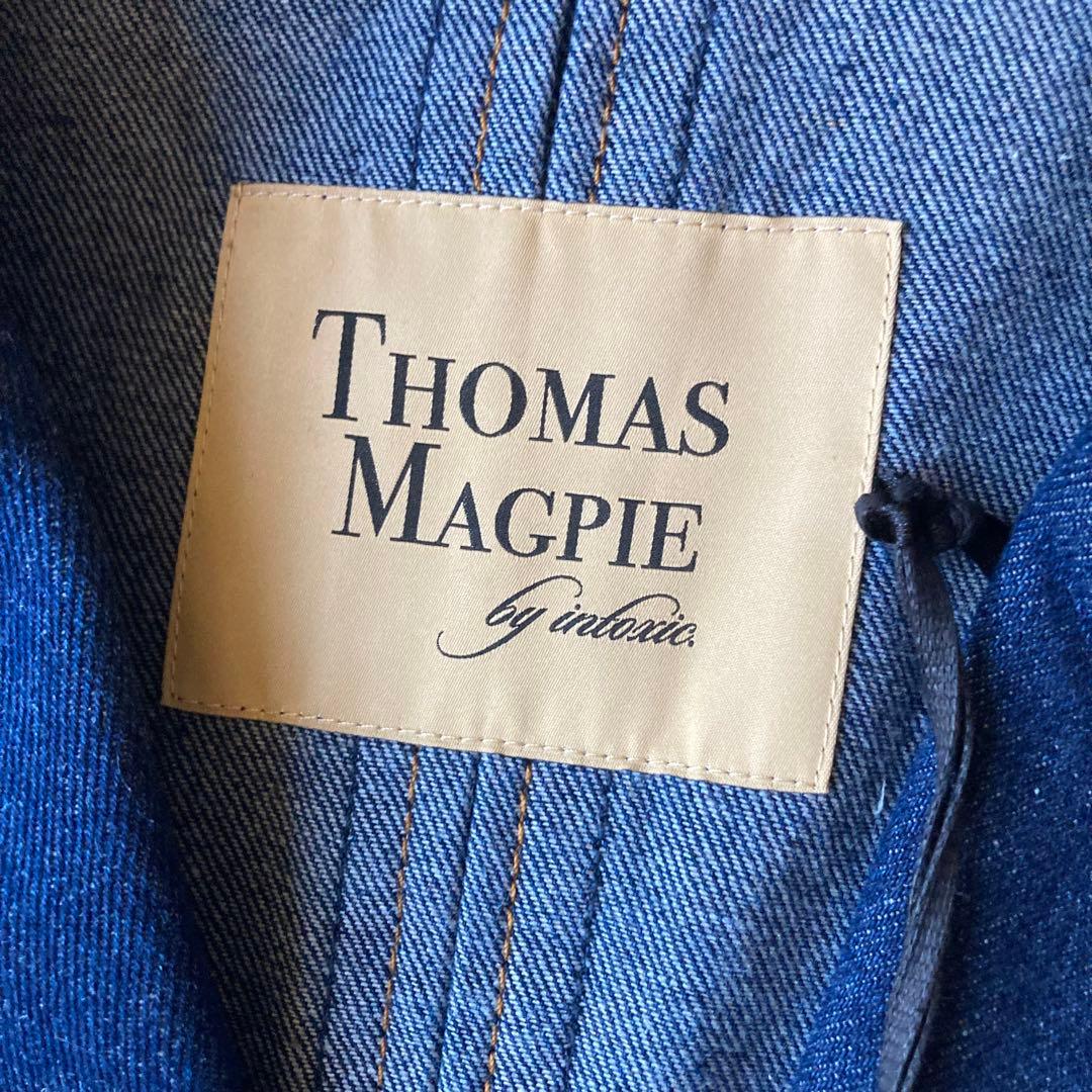 新品 タグ付き】トーマスマグパイ デニムロングコート ユニセックス 金