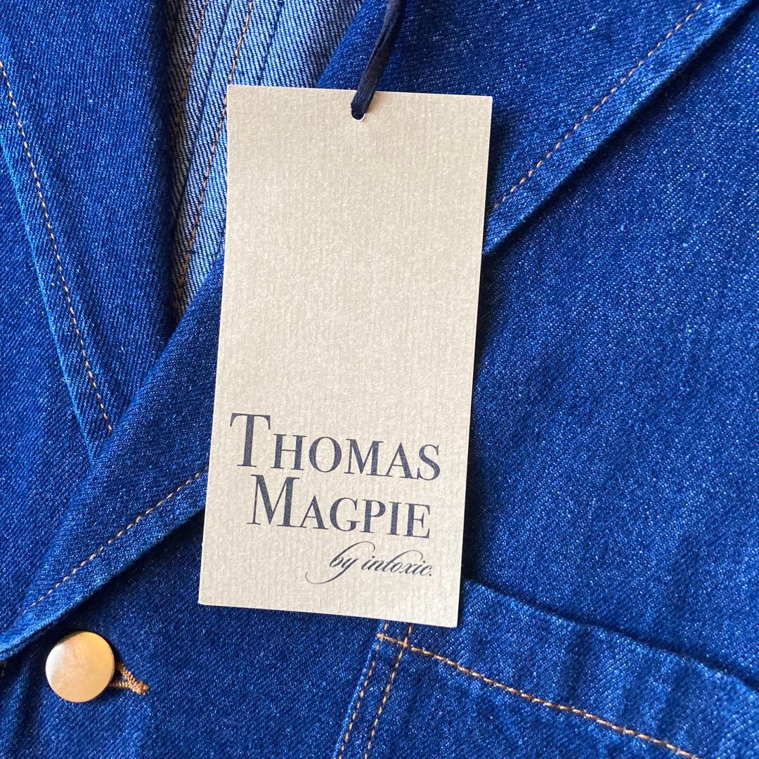 新品 タグ付き】トーマスマグパイ デニムロングコート ユニセックス 金