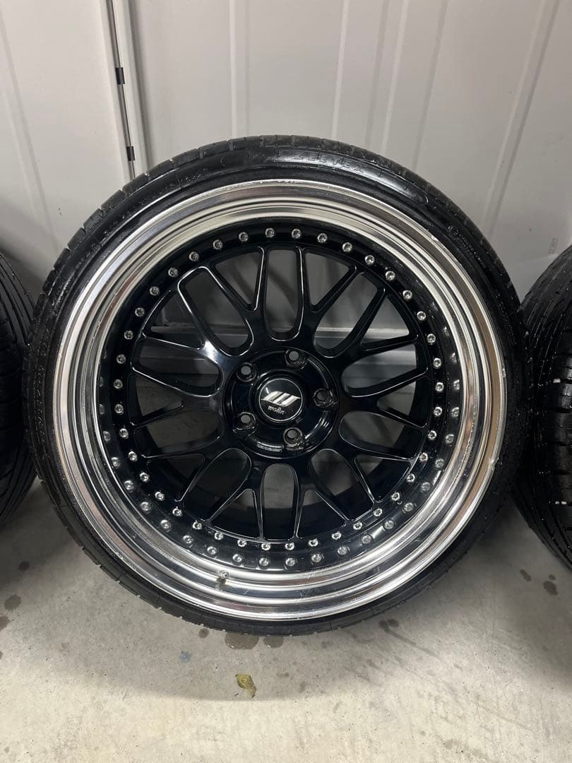 ジスタンス　ワーク　19インチ 9.5j 10.5j pcd114.3 ホイール