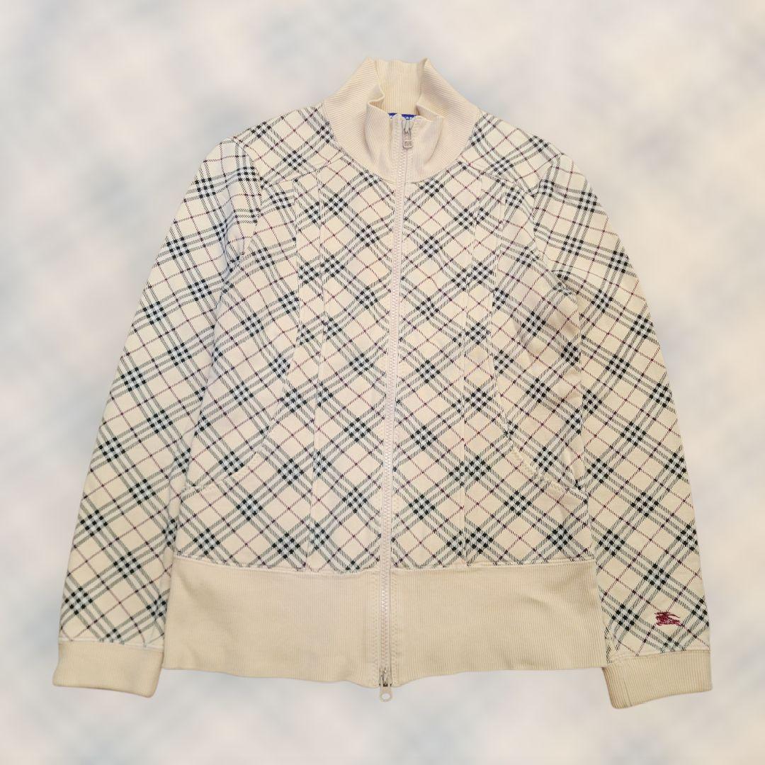 archive y2k track jacket BURBERRY 平成ギャル - メルカリ