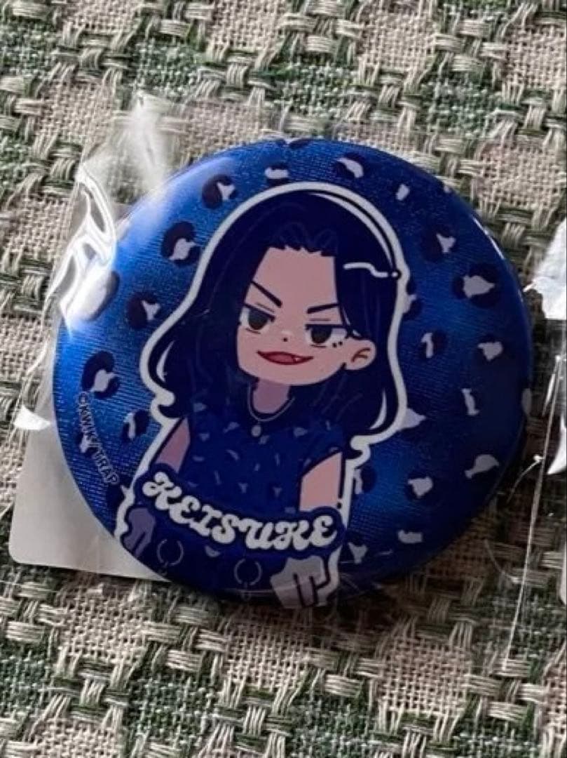 東京リベンジャーズ にゅ〜とろ DMM スクラッチ C賞 缶バッチ 場地