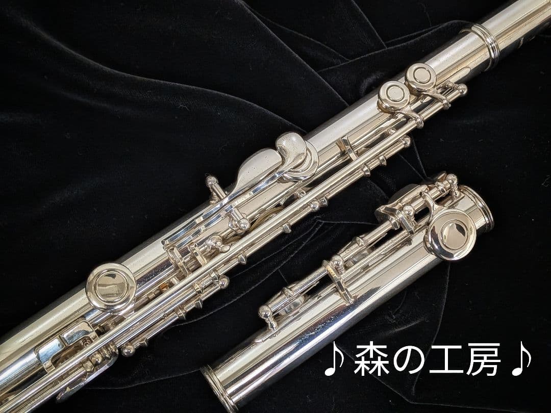 中古フルート専門店‼️部活応援‼️頭部管銀製 ヤマハフルートYFL311 E