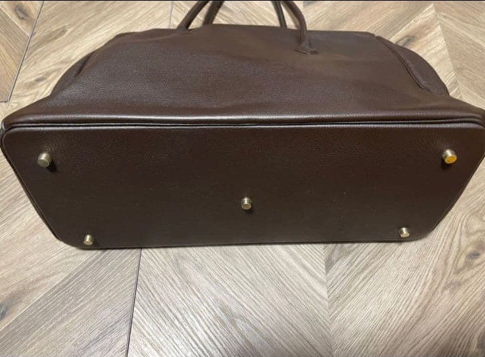 美中古】Cisei フラップトートバッグ 983 ダークブラウン