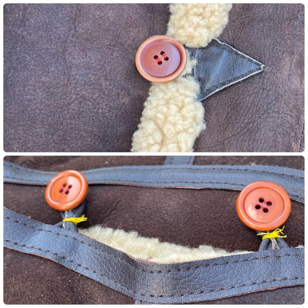 希少 美品 アヴィレックス B-7 ムートン アラスカンコート