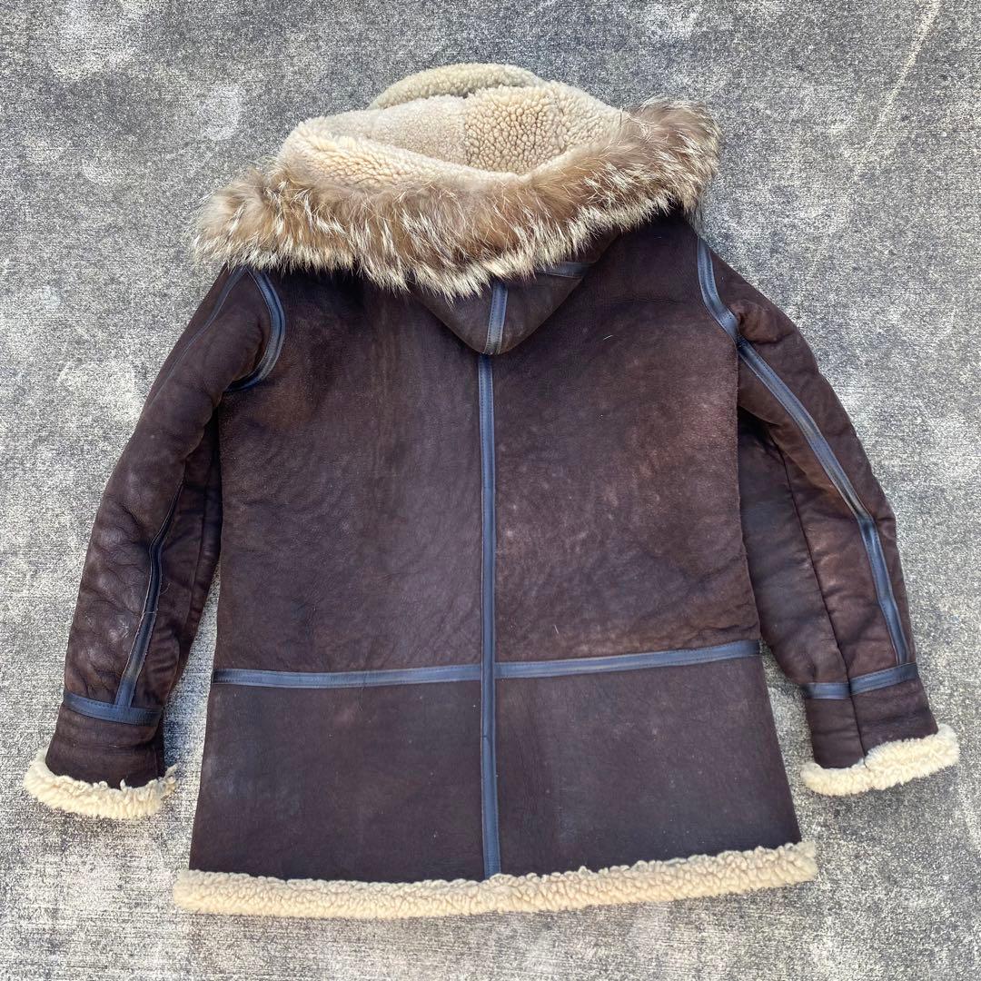 希少 美品 アヴィレックス B-7 ムートン アラスカンコート