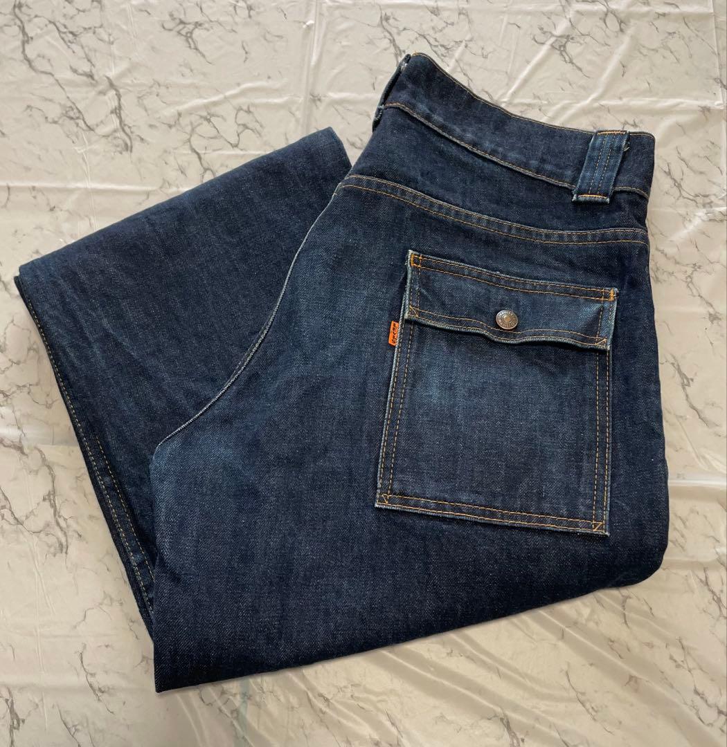 Levi'sVintageClothing 濃紺 デニムブッシュパンツ BIGE - メルカリ