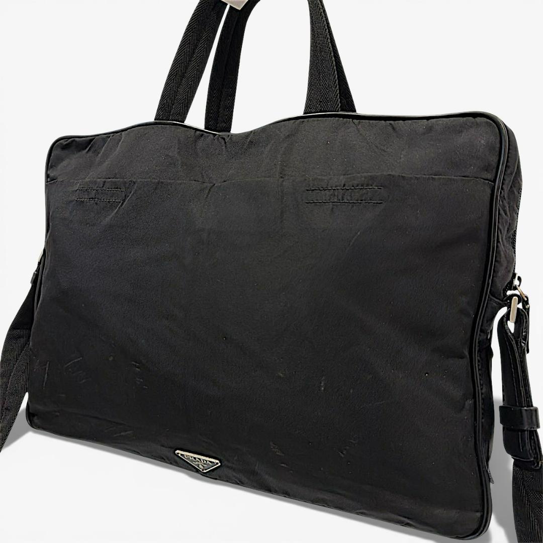 PRADA A4 大容量 肩掛けかばん 手持ちかばん 通勤 ビジネスバッグ