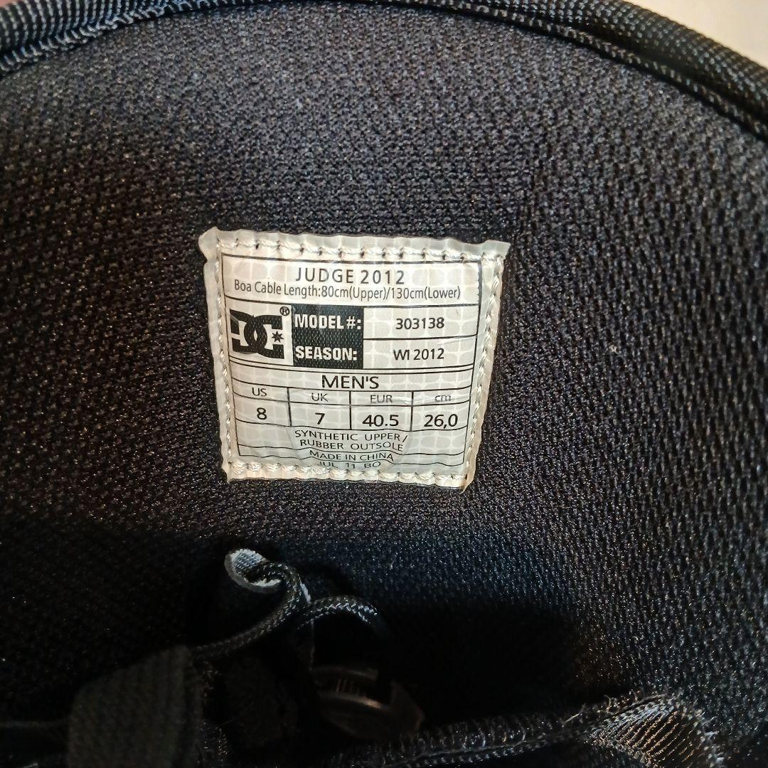 [未使用級・極美品] DC タブルboa スノーボードブーツ 26.0cm