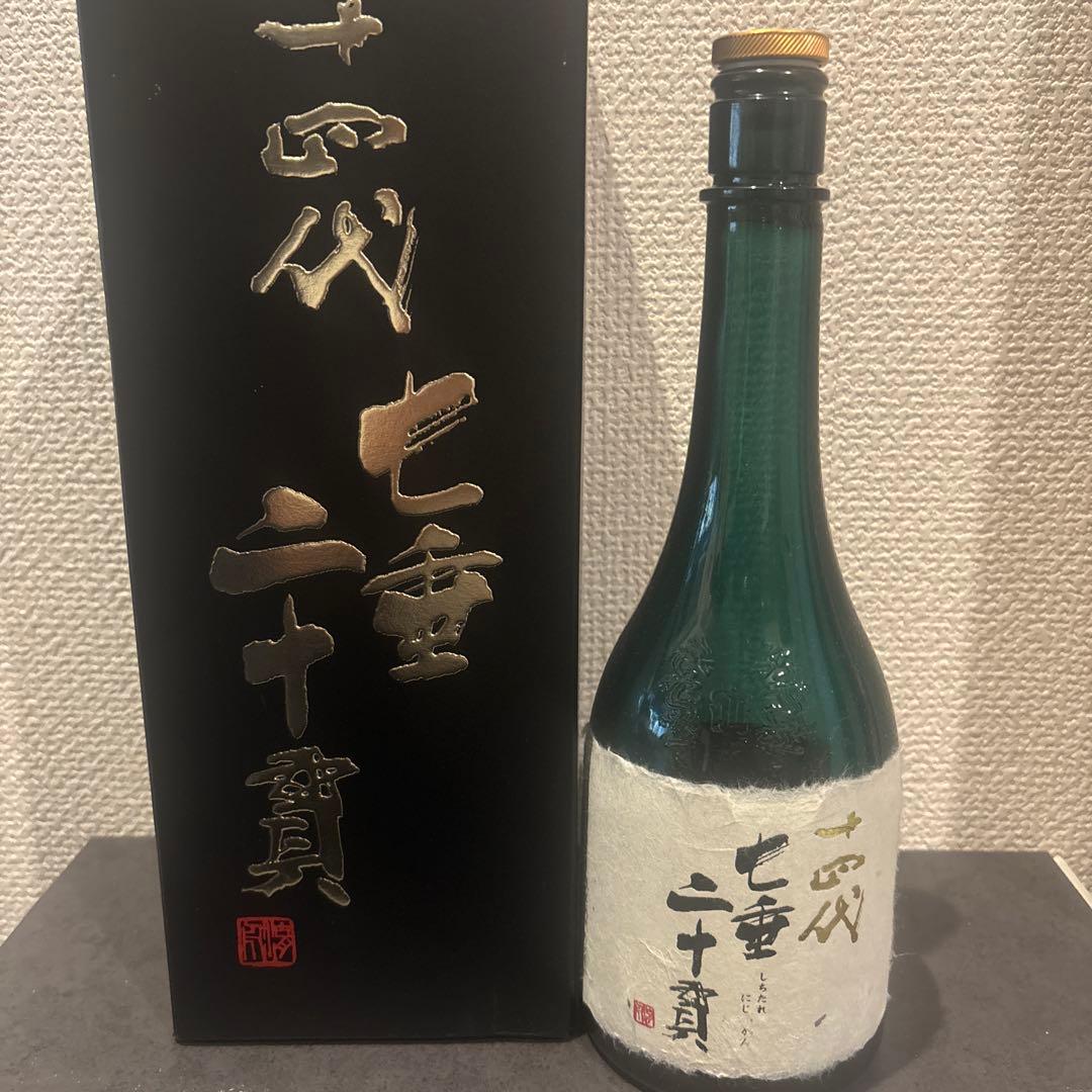 【空瓶】十四代七垂二十貫 十四代 純米大吟醸 七垂二十貫 1800ml - お酒買取専門店ネオプライス