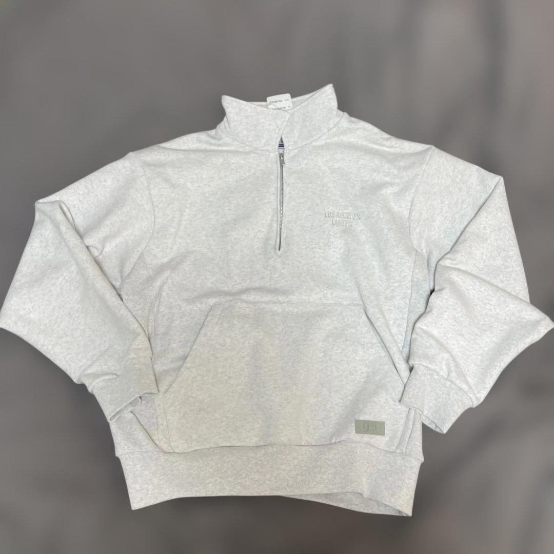 NBAレイカーズ トレーナーハーフジップ