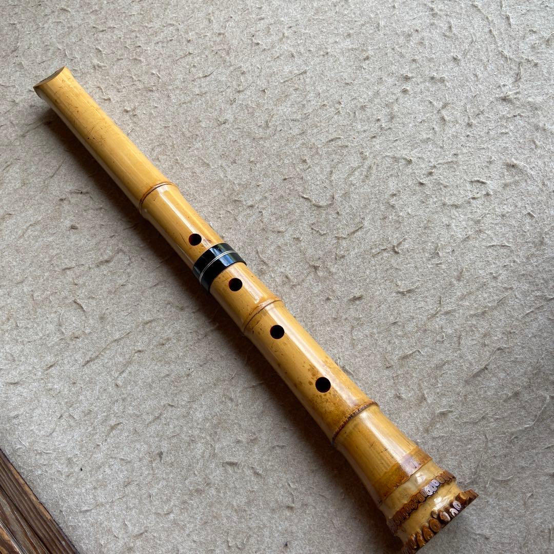 58 値下げ 尺八 一尺八寸管 銘 古京 三印 - メルカリ