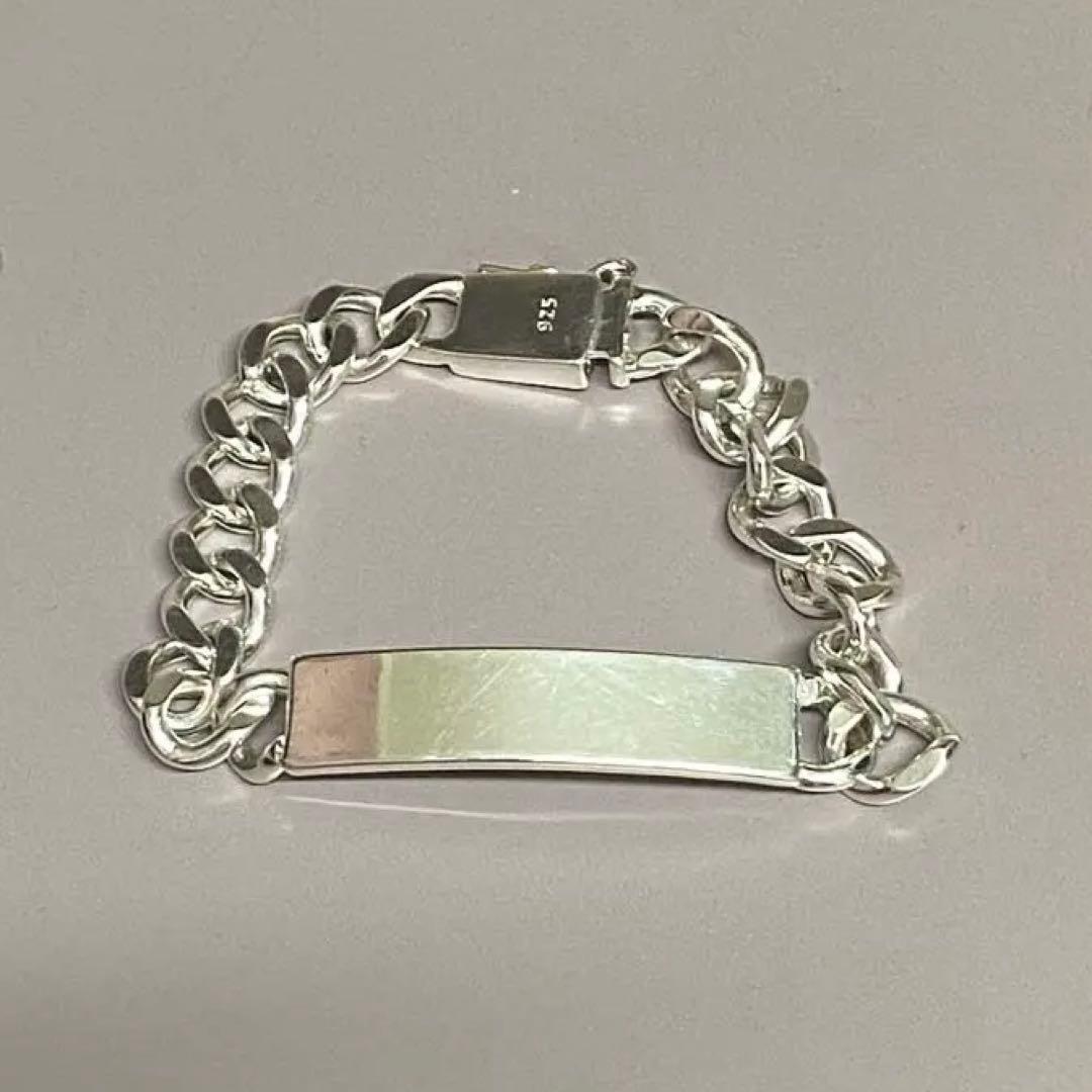 IDチェーンブレスレット シルバー925 古着 ヴィンテージ y2k アメカジ