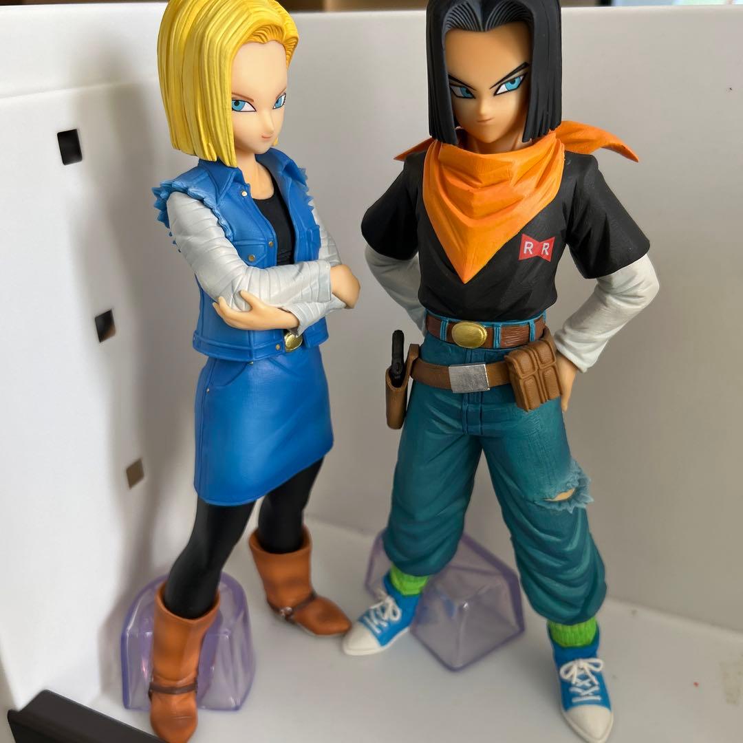 ドラゴンボール 人造人間17号 人造人間18号 一番くじ フィギュア