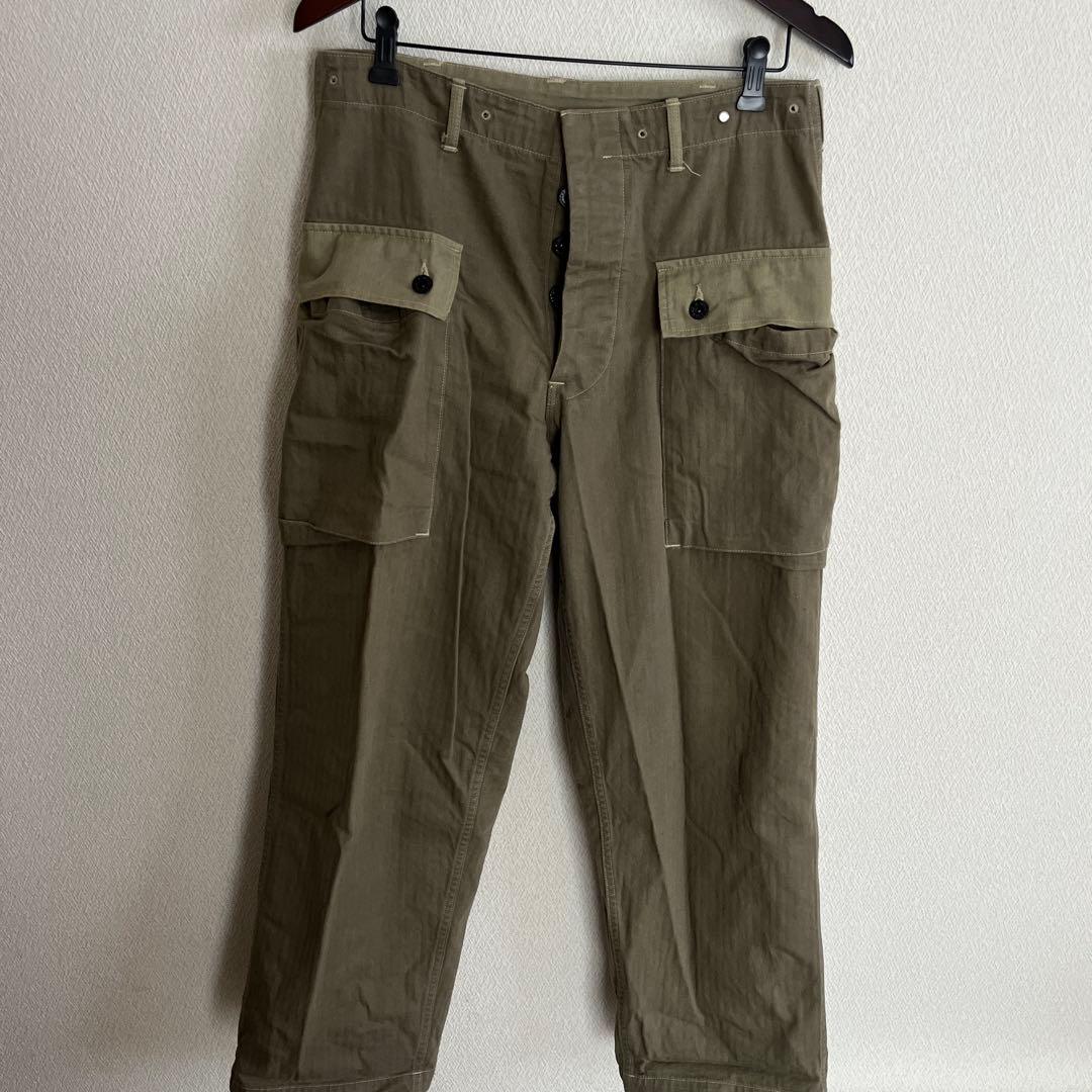 WAREHOUSE Lot 1097 USMC モンキーパンツ WAREHOUSE & CO. / Lot 1097 USMC HERRINGBONE MONKEY PANTS