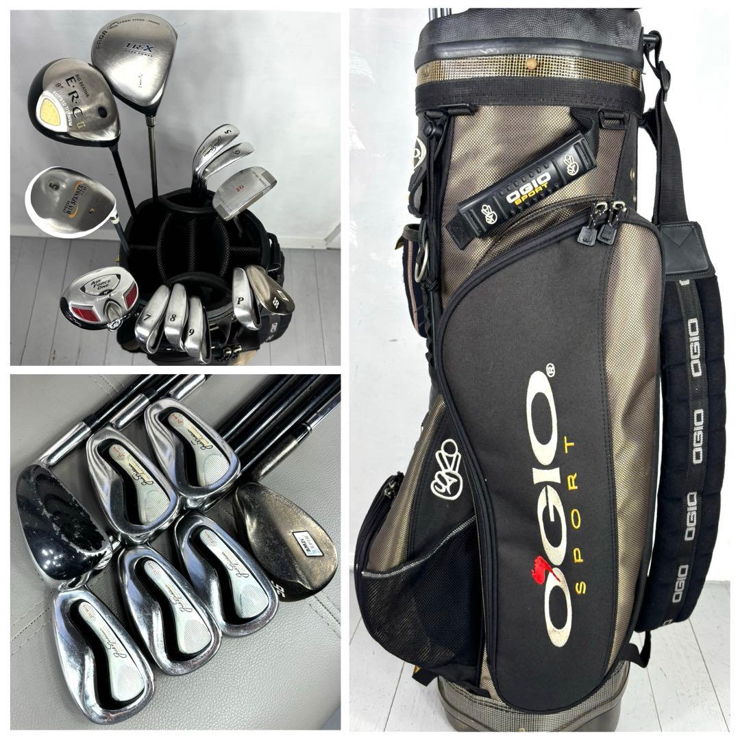 本格派 メンズゴルフクラブ 12本 フルセット ゴルフセット 豪華 お試し