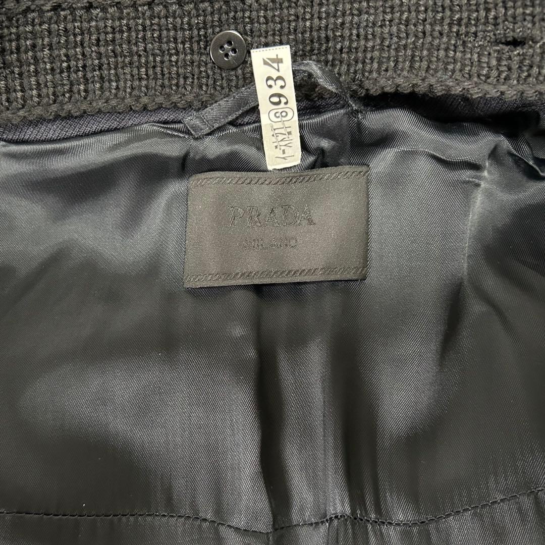 PRADA プラダ コート サイズ46（S〜M） ネイビー イタリア製 - メルカリ