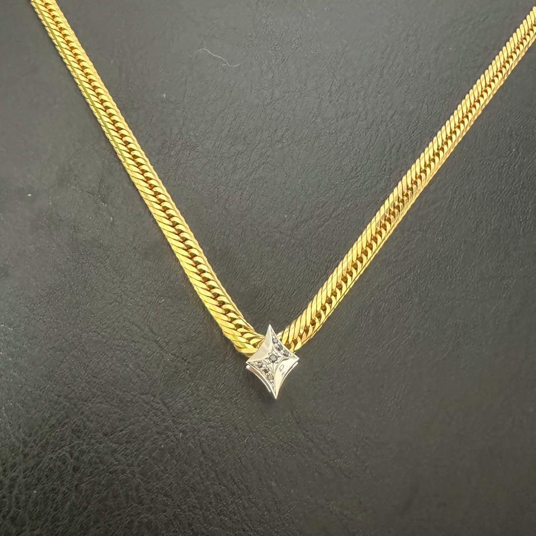 Pt900 ダイヤモンド ペンダント リバーシブル 両面デザイン 2WAY仕様