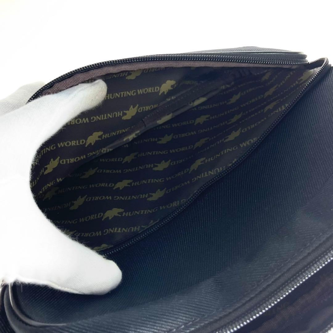 美品 HUNTING WORLD ショルダーバッグ キャンバス a781 - メルカリ