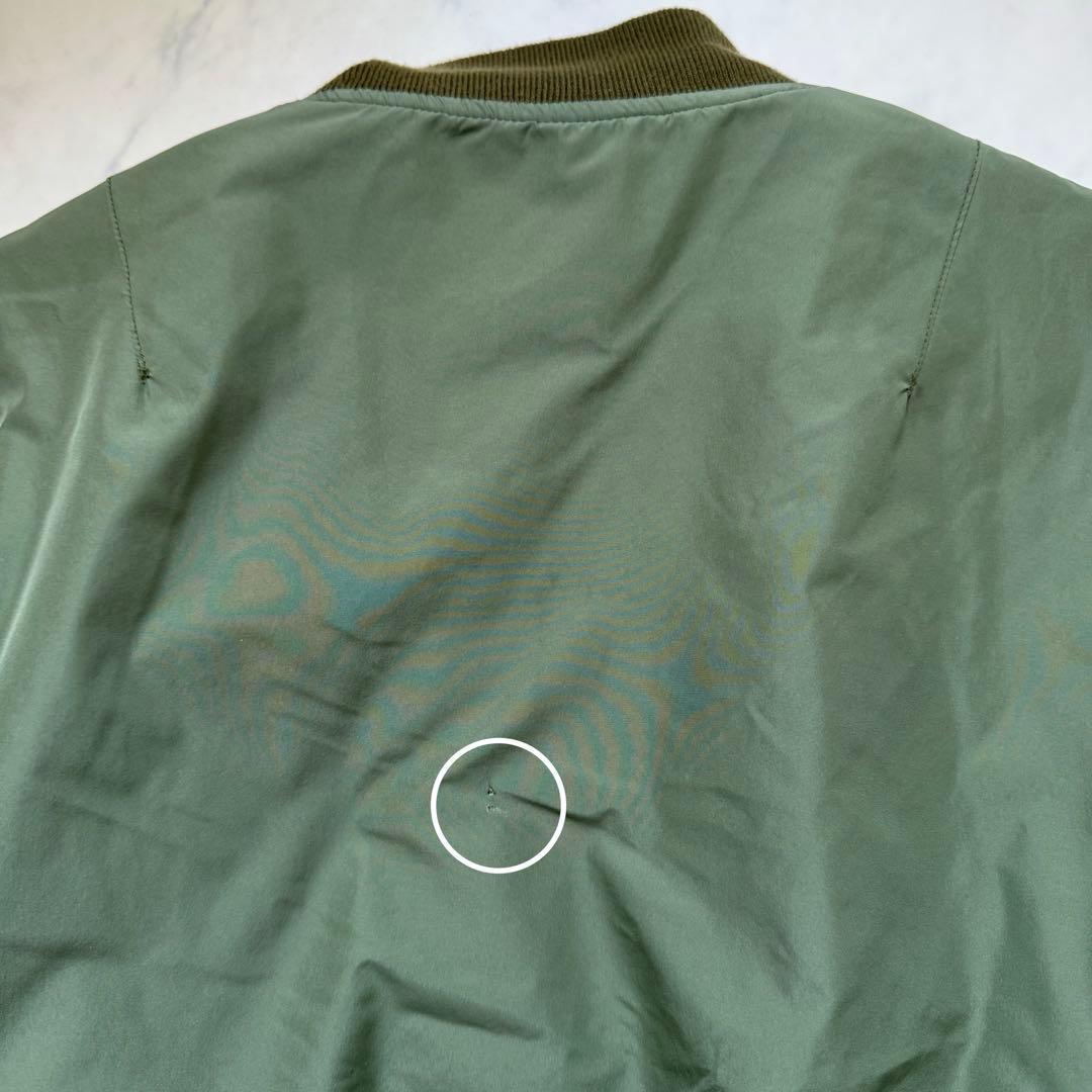 n35【STUSSY】MA-1 フライトジャケット ウィンドストッパー - メルカリ