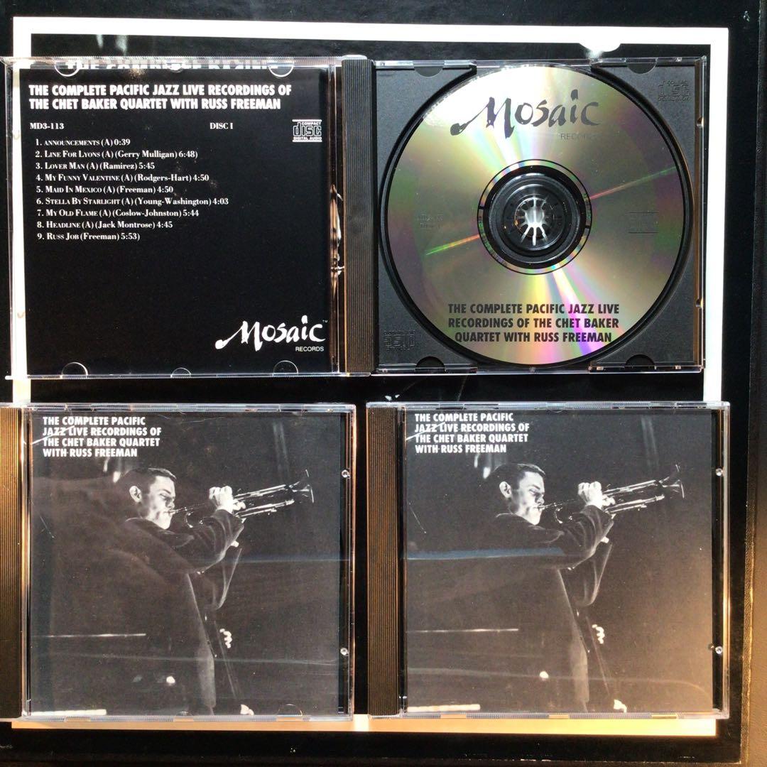Mosaic限定盤CD チェット・ベイカー・カルテット ウィズ・ラス