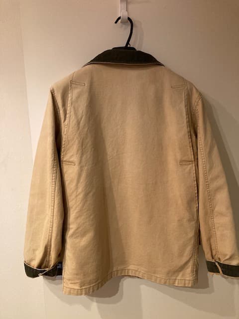 L.L.Bean ハンティングジャケット　カバーオール 希少メンズS　ライナー付
