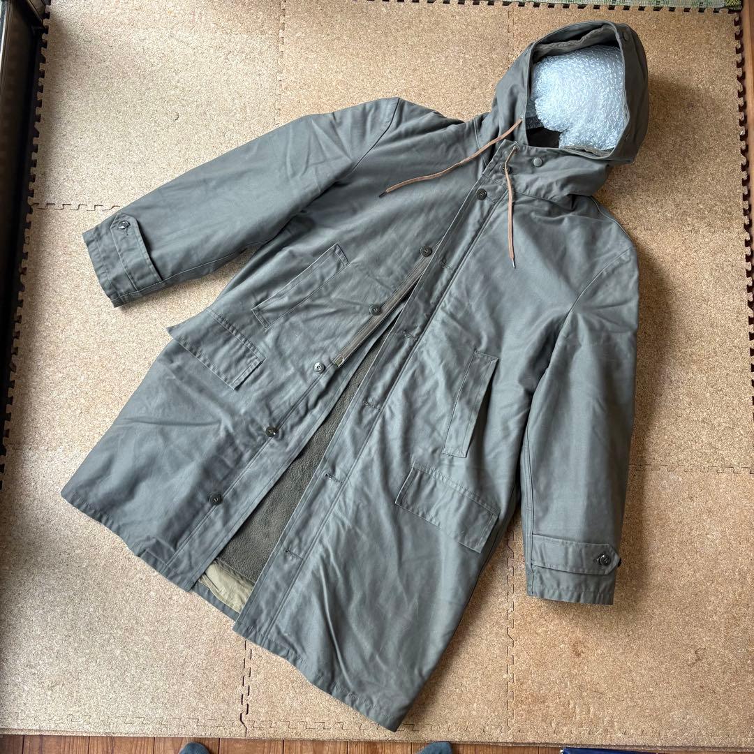 デッドストック80s【ドイツ軍・モッズコート・ミリタリーパーカー】ライナー付き MILITARY（ミリタリー） 古着 ドイツ軍 フィールドパーカー ライナー