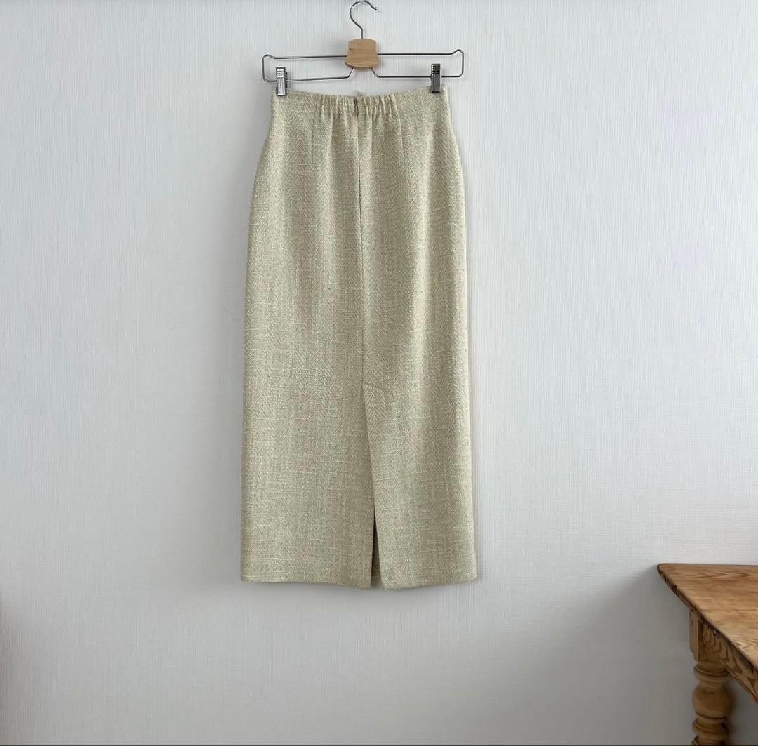 anuans / フロントポケットツイードスカート - メルカリ