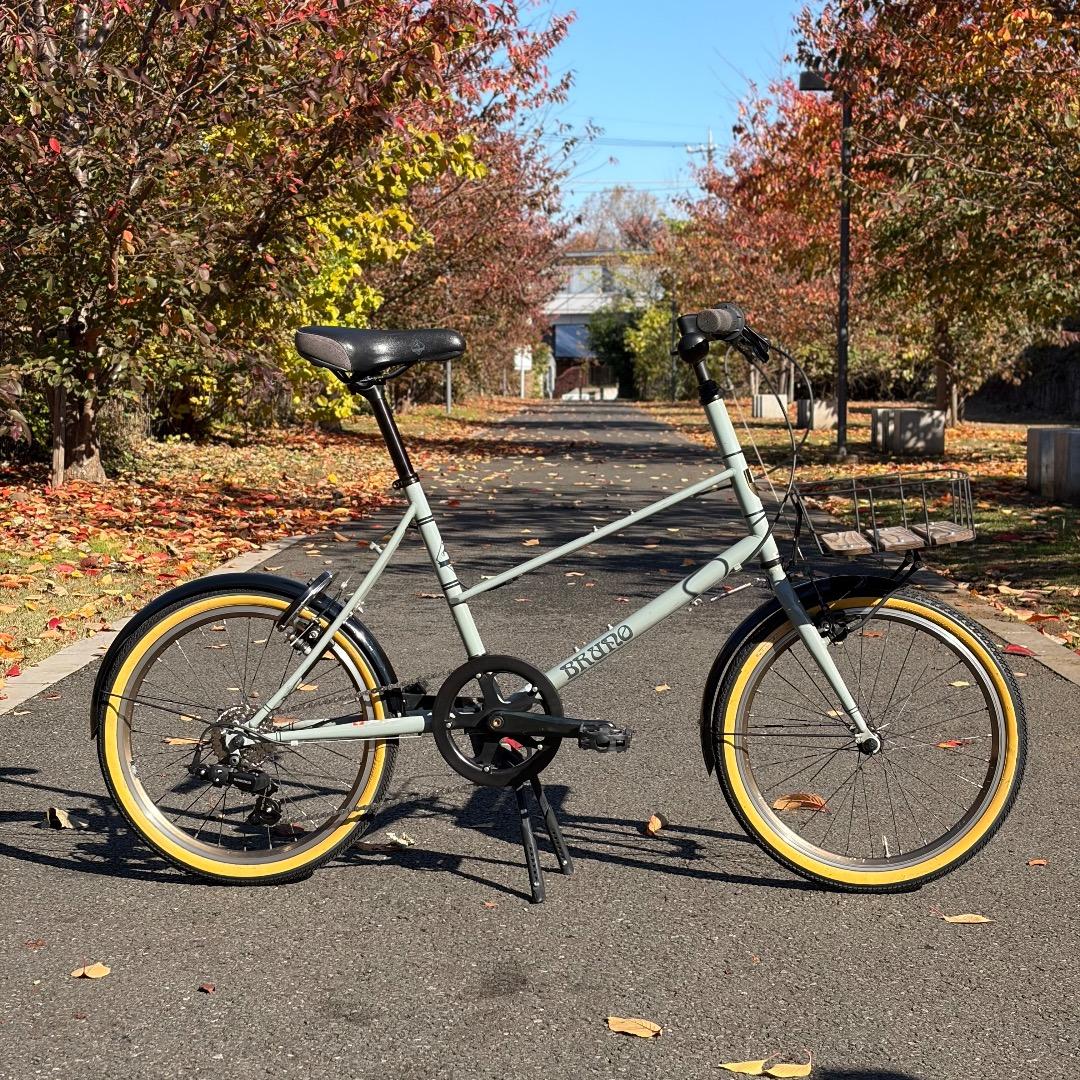 【新品部品多数】Bruno Mixte F ブルーノ ミキスト 2018 BRUNO MIXTE F オシャレなミニベロ入荷です | TWOPEDAL (ツーペダル)