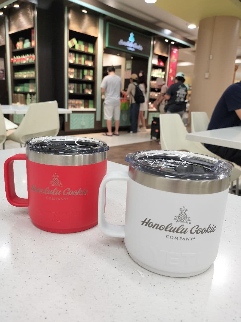 ☆新品未使用☆YETI×ホノルルクッキー マグカップ☆赤白セットで！限定