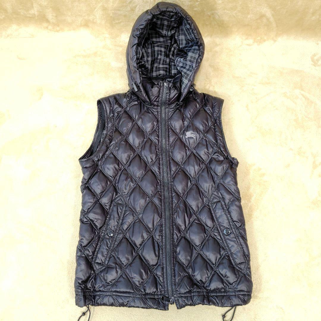 極美品 バーバリーブラックレーベル ウルトラライトダウン ノバ